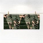 Christmas Vector Seamless Tree Pattern Hand Towel