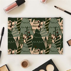 Christmas Vector Seamless Tree Pattern Cosmetic Bag (Large) from ArtsNow.com Back