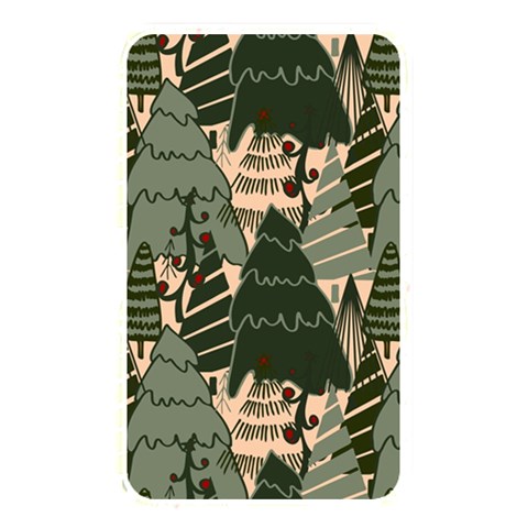 Christmas Vector Seamless Tree Pattern Memory Card Reader (Rectangular) from ArtsNow.com Front