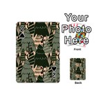 Christmas Vector Seamless Tree Pattern Playing Cards 54 Designs (Mini)