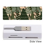 Christmas Vector Seamless Tree Pattern Memory Card Reader (Stick)