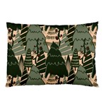 Christmas Vector Seamless Tree Pattern Pillow Case (Two Sides)