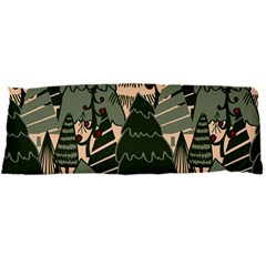 Christmas Vector Seamless Tree Pattern Body Pillow Case Dakimakura (Two Sides) from ArtsNow.com Back