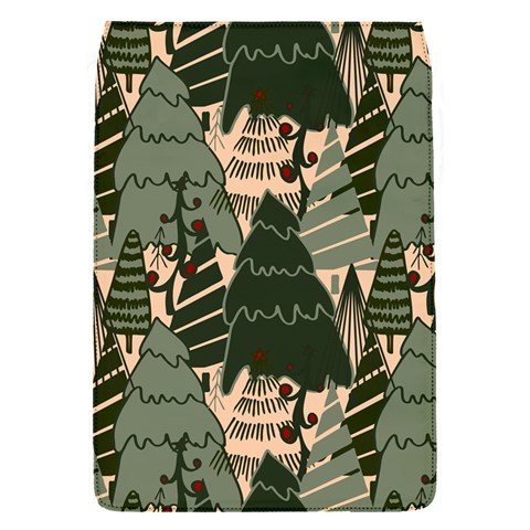 Christmas Vector Seamless Tree Pattern Removable Flap Cover (S) from ArtsNow.com Front