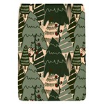 Christmas Vector Seamless Tree Pattern Removable Flap Cover (S)