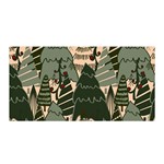 Christmas Vector Seamless Tree Pattern Satin Wrap 35  x 70 