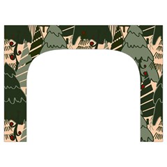Christmas Vector Seamless Tree Pattern Toiletries Pouch from ArtsNow.com Front