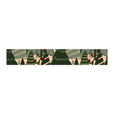 Christmas Vector Seamless Tree Pattern Midi Wrap Pencil Skirt from ArtsNow.com Waistband