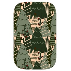 Christmas Vector Seamless Tree Pattern Waist Pouch (Small) from ArtsNow.com Front