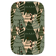Christmas Vector Seamless Tree Pattern Waist Pouch (Small) from ArtsNow.com Back