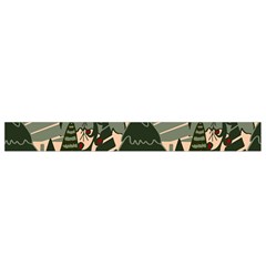 Christmas Vector Seamless Tree Pattern Waist Pouch (Small) from ArtsNow.com Bottom