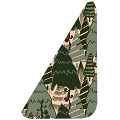 Christmas Vector Seamless Tree Pattern Belt Pouch Bag (Small) from ArtsNow.com Front Left