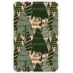 Christmas Vector Seamless Tree Pattern Belt Pouch Bag (Large) from ArtsNow.com Back