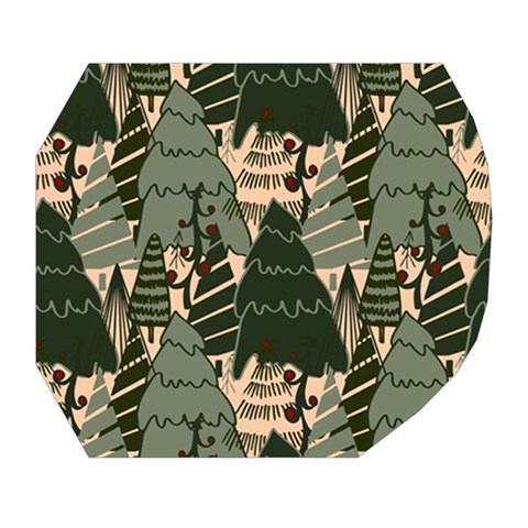Christmas Vector Seamless Tree Pattern Belt Pouch Bag (Large) from ArtsNow.com Tape
