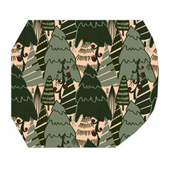 Christmas Vector Seamless Tree Pattern Belt Pouch Bag (Large) from ArtsNow.com Tape