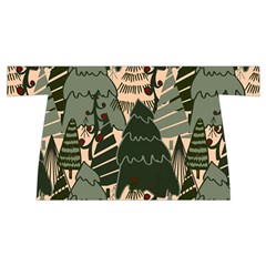 Christmas Vector Seamless Tree Pattern Wristlet Pouch Bag (Small) from ArtsNow.com Front