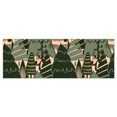Christmas Vector Seamless Tree Pattern Wristlet Pouch Bag (Small) from ArtsNow.com Bottom