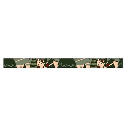 Christmas Vector Seamless Tree Pattern Wristlet Pouch Bag (Small) from ArtsNow.com Strap Inside