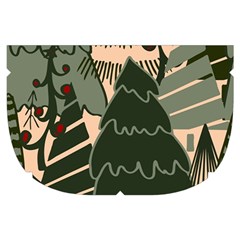 Christmas Vector Seamless Tree Pattern Make Up Case (Small) from ArtsNow.com Side Right