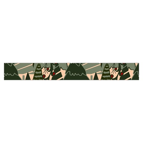 Christmas Vector Seamless Tree Pattern Make Up Case (Small) from ArtsNow.com Zipper Tape Back
