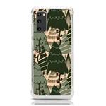 Christmas Vector Seamless Tree Pattern Samsung Galaxy S20 6.2 Inch TPU UV Case