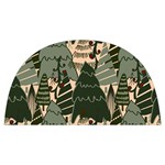 Christmas Vector Seamless Tree Pattern Anti Scalding Pot Cap