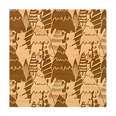 Christmas Vector Seamless Tree Pattern Bamboo Coaster Set from ArtsNow.com Coaster 2