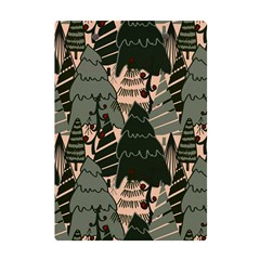 Christmas Vector Seamless Tree Pattern A5 Acrylic Clipboard from ArtsNow.com Back