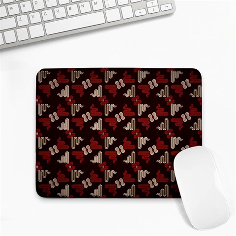 Oriental Dragon Motif Pattern Small Mousepad from ArtsNow.com Front