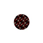 Oriental Dragon Motif Pattern 1  Mini Magnets