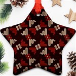 Oriental Dragon Motif Pattern Ornament (Star)