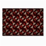 Oriental Dragon Motif Pattern Postcard 4 x 6  (Pkg of 10)