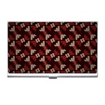 Oriental Dragon Motif Pattern Business Card Holder