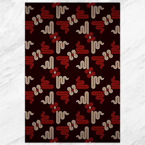 Oriental Dragon Motif Pattern Canvas 20  x 30  from ArtsNow.com 19.62 x28.9  Canvas - 1