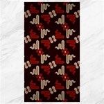Oriental Dragon Motif Pattern Canvas 40  x 72 