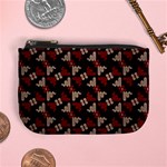 Oriental Dragon Motif Pattern Mini Coin Purse