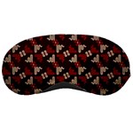 Oriental Dragon Motif Pattern Sleep Mask