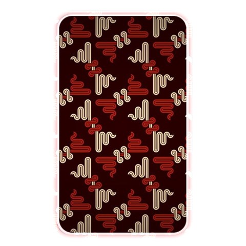 Oriental Dragon Motif Pattern Memory Card Reader (Rectangular) from ArtsNow.com Front