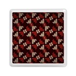 Oriental Dragon Motif Pattern Memory Card Reader (Square)