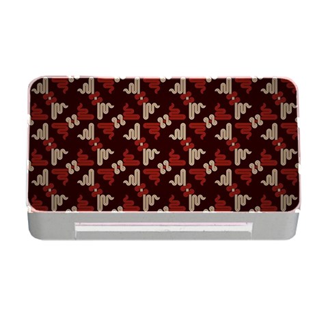 Oriental Dragon Motif Pattern Memory Card Reader with CF from ArtsNow.com Front