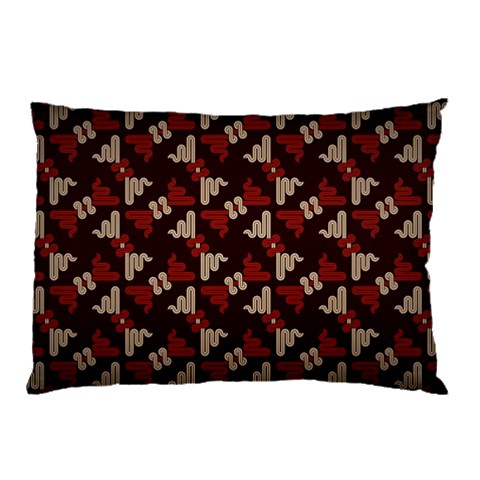 Oriental Dragon Motif Pattern Pillow Case (Two Sides) from ArtsNow.com Front