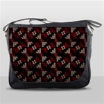 Oriental Dragon Motif Pattern Messenger Bag