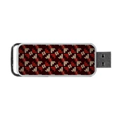 Oriental Dragon Motif Pattern Portable USB Flash (Two Sides) from ArtsNow.com Front
