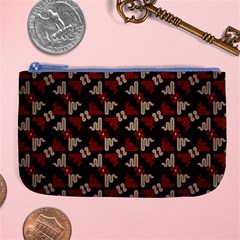 Oriental Dragon Motif Pattern Large Coin Purse from ArtsNow.com Front