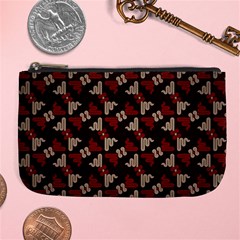Oriental Dragon Motif Pattern Large Coin Purse from ArtsNow.com Front