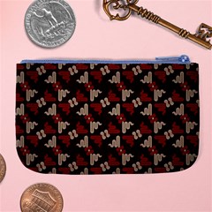 Oriental Dragon Motif Pattern Large Coin Purse from ArtsNow.com Back