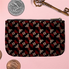 Oriental Dragon Motif Pattern Large Coin Purse from ArtsNow.com Back
