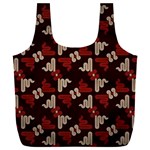 Oriental Dragon Motif Pattern Full Print Recycle Bag (XXL)