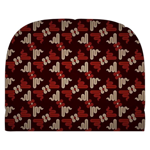 Oriental Dragon Motif Pattern Make Up Case (Small) from ArtsNow.com Front