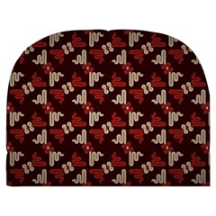 Oriental Dragon Motif Pattern Make Up Case (Medium) from ArtsNow.com Back